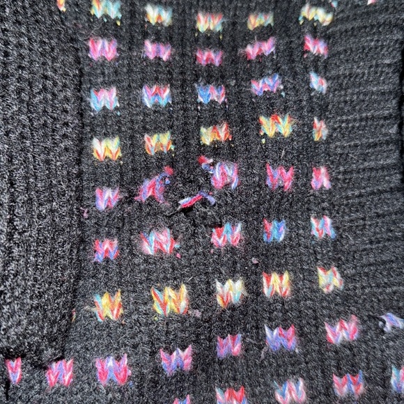 Vintage Knit Bomber Jacket - Picture 7 of 9